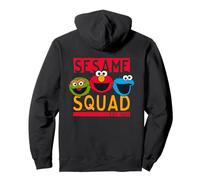 Sesame Street Squad Cookie Monster Elmo Oscar Personnage Pose Sweat à Capuche