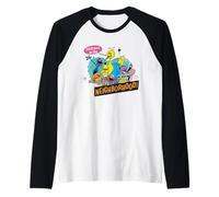 Sesame Street Street Beats Welcome to The Neighborhood Manche Raglan