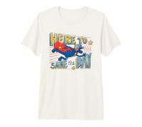 Sesame Street Super Grover Here to Save The Day T-Shirt Haut de Gamme