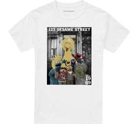 Sesame Street - T-shirt "Best Address" pour homme/femme Unie TV21197 (5XL) (Blanc)
