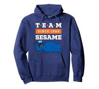 Sesame Street Team Cookie Monster Sweat à Capuche
