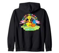 Sesame Street Team Friends Outdoor Gang Good Classic Times Sweat à Capuche