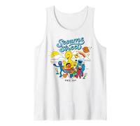 Sesame Street Team Friends Plein Air Fun Good Classic Times Débardeur