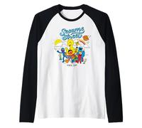 Sesame Street Team Friends Plein Air Fun Good Classic Times Manche Raglan