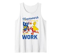 Sesame Street Teamwork Dream Work Friends Ballon de Basket Classique Débardeur