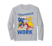 Sesame Street Teamwork Dream Work Friends Ballon de Basket Classique Manche Longue