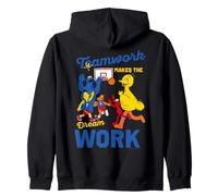 Sesame Street Teamwork Dream Work Friends Ballon de Basket Classique Sweat à Capuche