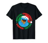 Sesame Street Testeur de Biscuits Officiel de Noël T-Shirt