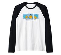 Sesame Street That's How Me Roll Cookie Monster Manche Raglan