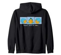 Sesame Street That's How Me Roll Cookie Monster Sweat à Capuche