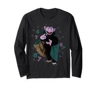 Sesame Street The Count 67 Hands Manche Longue
