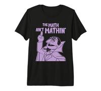 Sesame Street The Count Math Ain't Mathin' T-Shirt Haut de Gamme