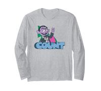 Sesame Street The Count Simple Graffiti Tag Manche Longue