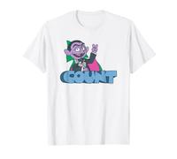 Sesame Street The Count Simple Graffiti Tag T-Shirt