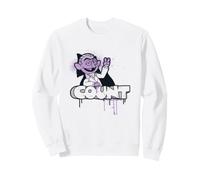 Sesame Street The Count Spray Paint Graffiti Tag Sweatshirt