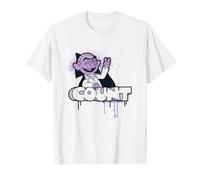 Sesame Street The Count Spray Paint Graffiti Tag T-Shirt