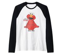 Sesame Street Tickle Me Elmo Since 1996 Manche Raglan