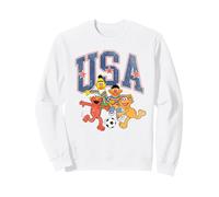 Sesame Street USA Elmo, Zoe, Bert and Ernie Soccer Team Sweatshirt