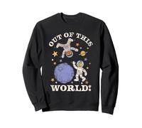 Sesame Street Vintage Bert and Ernie Out of This World Sweatshirt
