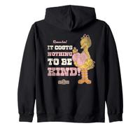 Sesame Street Vintage Big Bird, Costs Nothing to Be Kind Sweat à Capuche