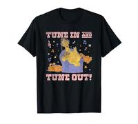 Sesame Street Vintage Big Bird, Tune in and Tune Out T-Shirt