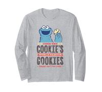 Sesame Street Vintage Cookie Monster Fresh Out of The Oven Manche Longue