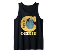 Sesame Street Vintage Heart C is for Cookie Monster Débardeur