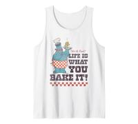 Sesame Street Vintage Heart Cookie Life is What You Bake It Débardeur