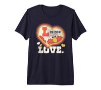 Sesame Street Vintage Heart Elmo, L is for Love T-Shirt Haut de Gamme