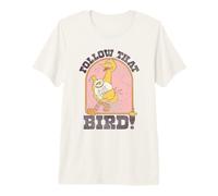 Sesame Street Vintage Heart, Follow That Big Bird T-Shirt Haut de Gamme