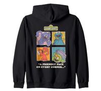 Sesame Street Vintage Heart, Friendly Face on Every Corner Sweat à Capuche