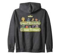 Sesame Street Vintage Heart Good Friends, Great Times Sweat à Capuche