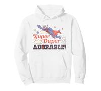 Sesame Street Vintage Heart Grover, Super Duper Adorable Sweat à Capuche