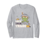 Sesame Street Vintage Heart Oscar, Let's Talk Trash Manche Longue