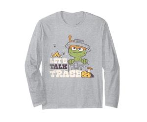 Sesame Street Vintage Heart Oscar, Let's Talk Trash Manche Longue