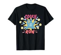 Sesame Street Vintage Sign Cookie Monster on The Run T-Shirt