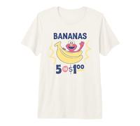 Sesame Street Vintage Sign Elmo's Bananas T-Shirt Haut de Gamme