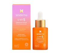 Sesderma C-Vit 5 Sérum liposomal - Vitamine C - Illumine le teint - Retarde les signes du vieillissement - Actifs anti-âge - 30 ml
