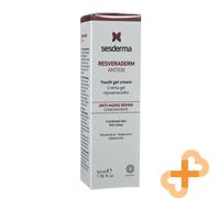 Sesderma Resveraderm Antiox Anti-oxydant Crème 50ml pour Combiné Peau Réparation