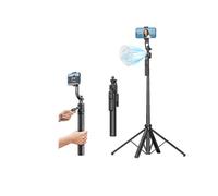 SESDOS Trépied de suivi automatique du visage - Rotation à 360° avec support - Contrôle gestuel intelligent - Perche à selfie de voyage pour créateur de contenu Tiktok YouTube Vlog Vidéo Streaming en