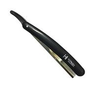 Sesiomworld Couteau professionnel pour coiffure et barbier Noir 200 g