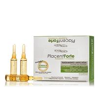 Sesiomworld Placentforte Traitement Antichute De Cheveux Placenta et Vitamines Ampoules, 36 x 10 ml