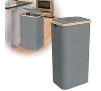 Sessamen-LP 100L Collecteur de bouteilles consignées avec couvercle Grand collecteur de bouteilles consignées avec trou Sac de transport Rangement des bouteilles consignées Paniers de lavage Supports