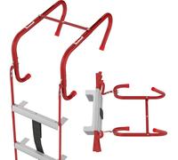 Sessamen-LP Échelle d'incendie 4,5 m Échelle de secours Échelle de corde résistante au feu Capacité de charge Avec crochet Échelle d'incendie de secours Portable Système de fixation universel jusqu'à