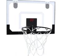 Sessamen-LP Panier de basket-ball pour enfants, Panier de basket-ball avec panneau d'affichage électronique, Mini basket-ball Hoop mural avec ballon et affichage LED pour chambre extérieure garçon, 46