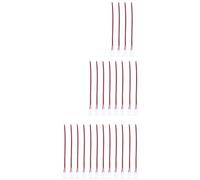 Sessleger 24 PièCes 8Mm 2 Broches LED Connecteur de LumièRe de Bande pour 8 Mm de Large Flexible SMD 3528 2835 Bande de LED de Couleur Unique Sans Soudure