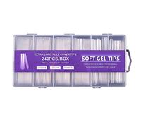 Sessleger 240 Autocollants Pour Ongles Super Longs Et Complets Conviennent à La Danse Du Festival Pour Vous Rendre Plus Belle