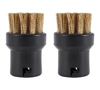 Sessleger Buses D'Outil de Brosse MéTallique en Laiton Convient pour Nettoyeurs à Vapeur SC1 SC2 CTK10 SC3 SC4 SC5 SC7 Accessoires de Remplacement