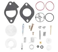 Sessleger de RéParation de Carburateur pour Tondeuse à Gazon Ensemble de Reconstruction de Carburateur pour -Stratton 11HP-19HP 796184 RéVision GéNéRale pour Nikki Carbs