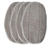 Sessleger Lot de 4 Housses pour Vadrouille à Vapeur CleanTenso, Chiffon de Nettoyage, Chiffon de Rechange